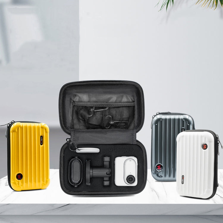 For Insta360 GO 3 AMagisn Hard Shell Storage Bag Waterproof Bag(Yellow) - free shipping - PMC TechLife - Order now!