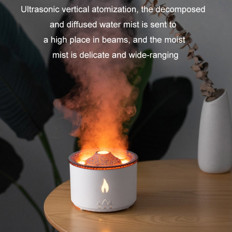 Volcanic Essential Oil Aroma Diffuser Ultrasonic Air Humidifier, Model: Full Split Remote Control(US Plug) - free shipping - PMC TechLife - Order now!