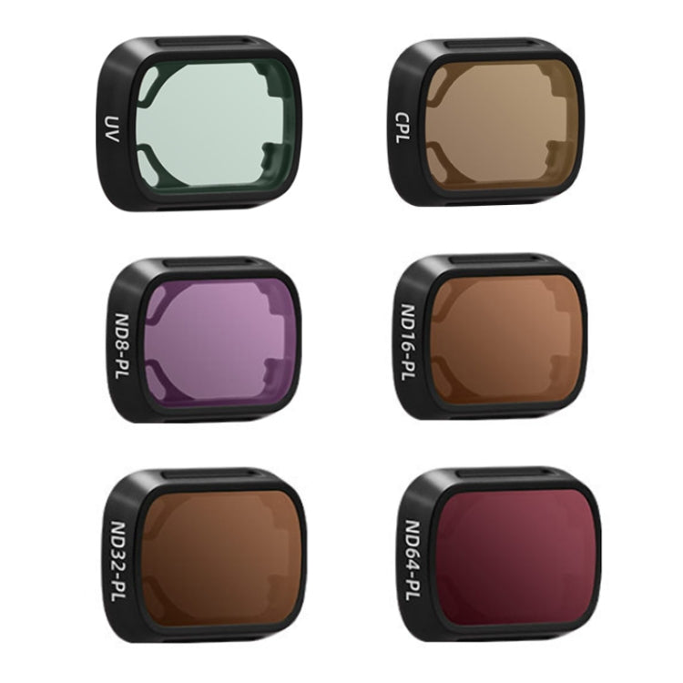 For DJI MINI3/MINI 3PRO BRDRC Filter Protective Glass, Style: 6pcs/set UV+CPL+ND8PL+ND16PL+ND32PL+ND64PL - free shipping - PMC TechLife - Order now!