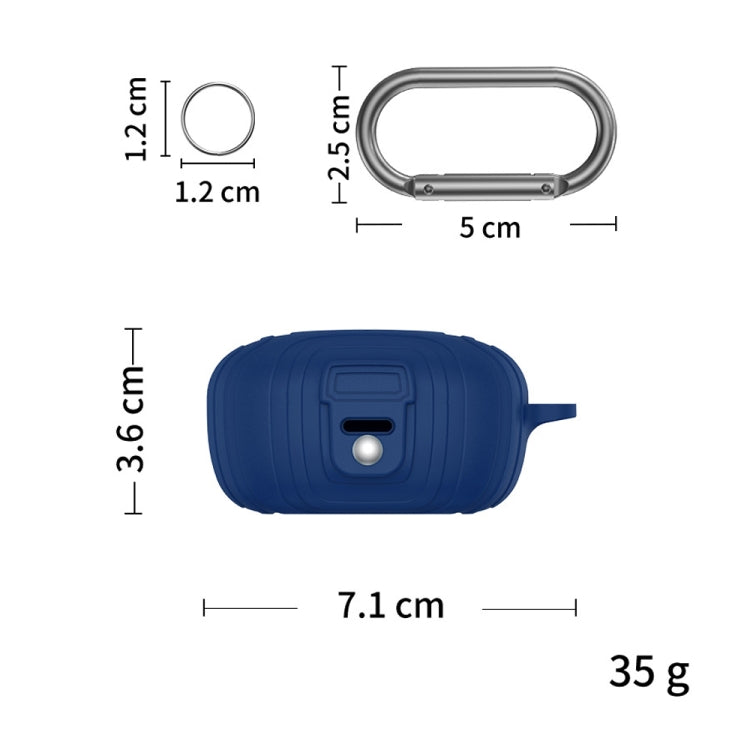 For EarFun Air Pro 3 Silicone Earphone Dustproof Storage Case(Light Purple) - Other Earphone Case by PMC TechLife | Online Shopping South Africa | PMC TechLife