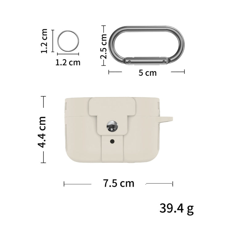 For Status Audio Between Pro Old Ver Charging Compartment Earphone Case(Black) - Other Earphone Case by PMC TechLife | Online Shopping South Africa | PMC TechLife