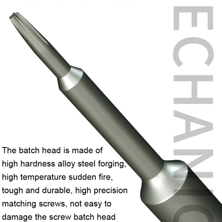 MECHANIC iMini Series Mobile Phone Repair Glasses Screw Batch Clock Tool, Series: T2 - free shipping - PMC TechLife - Order now!