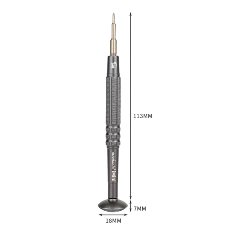 MECHANIC iMini Series Mobile Phone Repair Glasses Screw Batch Clock Tool, Series: Triangle 0.6 - Screwdriver by MECHANIC | Online Shopping South Africa | PMC Jewellery