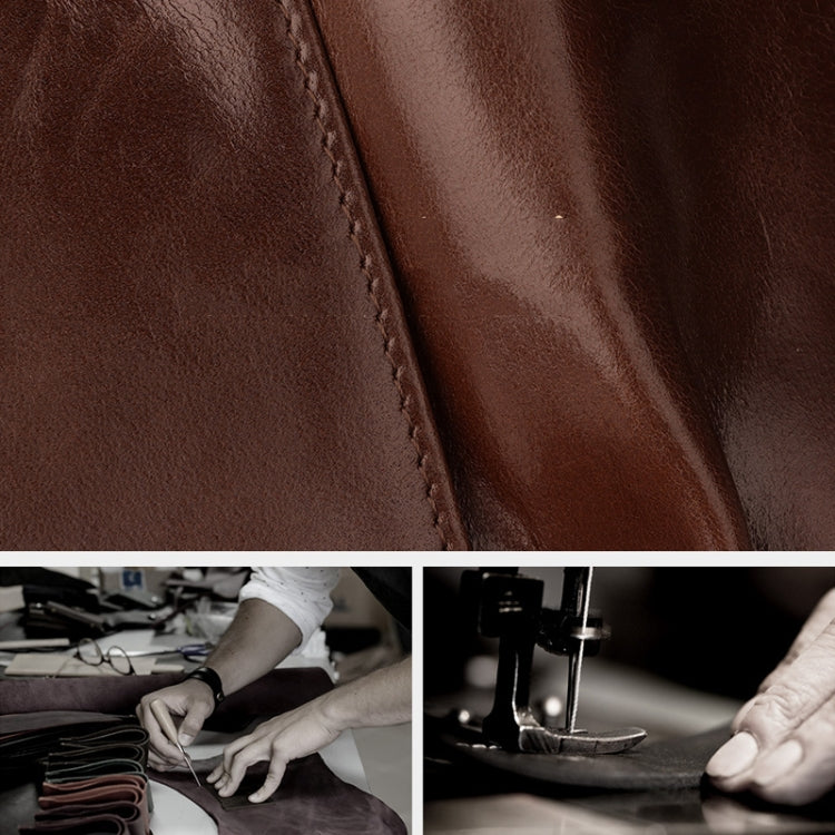 HUMERPAUL RFID Anti-Magnetic Men Pickup Card Bag Metal Chain Short Leather Wallet, Color: Black - free shipping - PMC TechLife - Order now!