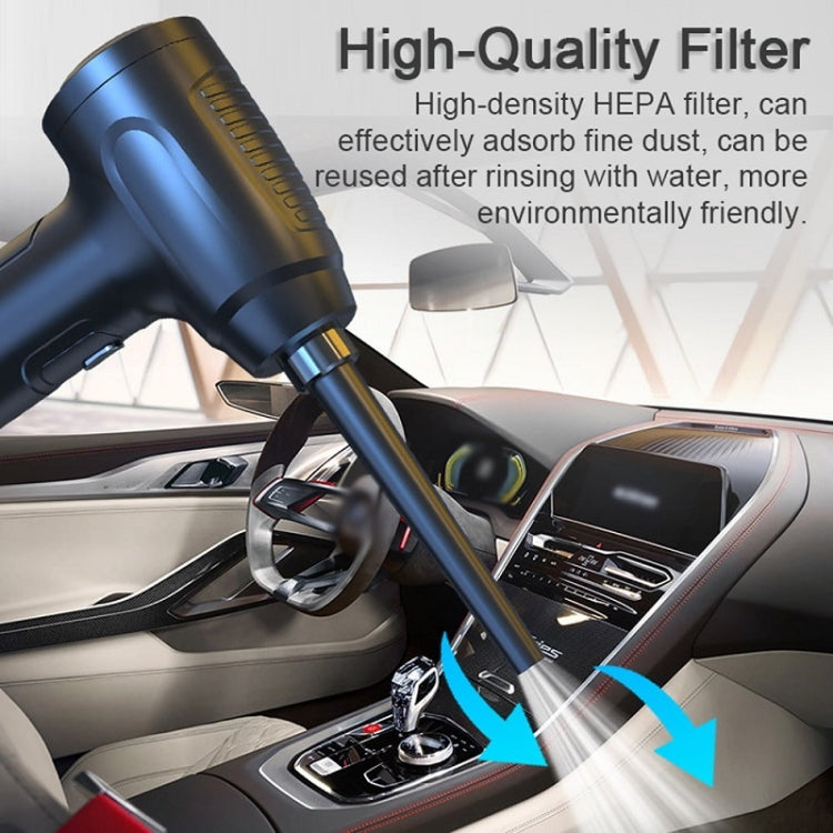 Vehicle-Mounted Home Rechargeable Vacuum Cleaner Keyboard Case Dust Blower(Black) - Vacuum Cleaner by PMC TechLife | Online Shopping South Africa | PMC TechLife | Buy Now Pay Later Mobicred
