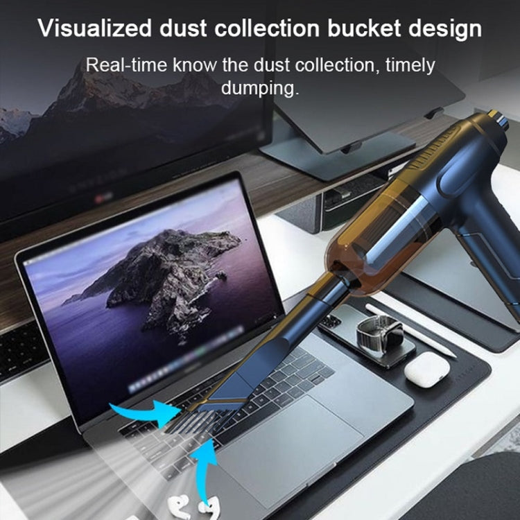 Vehicle-Mounted Home Rechargeable Vacuum Cleaner Keyboard Case Dust Blower(Black) - Vacuum Cleaner by PMC TechLife | Online Shopping South Africa | PMC TechLife | Buy Now Pay Later Mobicred