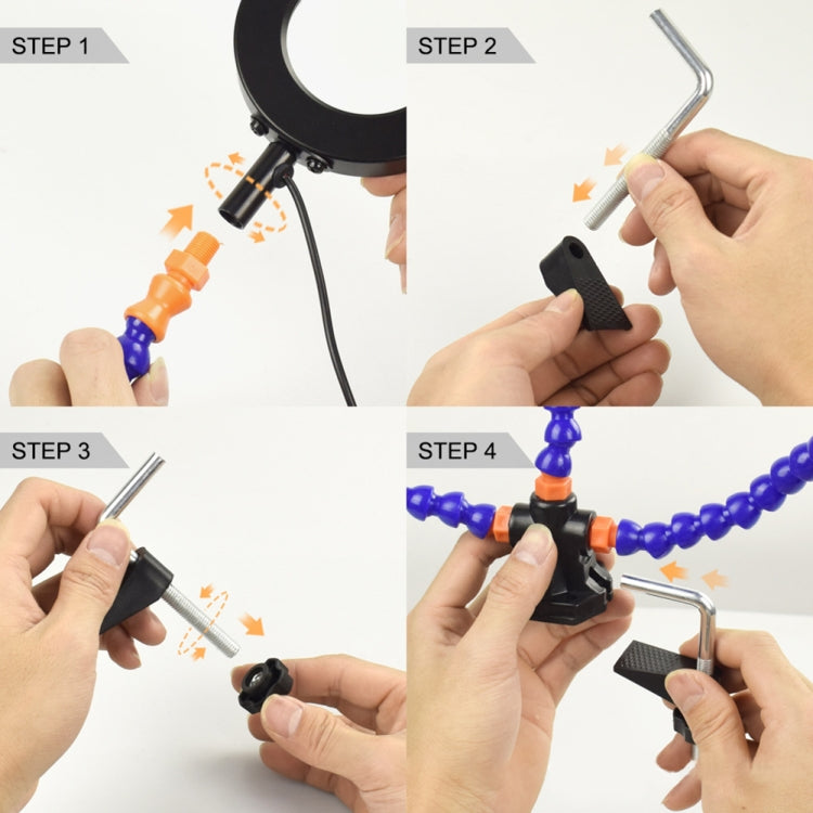 Phone PCB Circuit Board Repair Fixed Folder Welding Assisted DIY Model Clamping Tool, Style: 5 Claws (Blue) - free shipping - PMC TechLife - Order now!