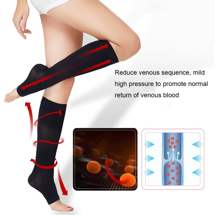 Elastic Tube Compression Socks Swollen Veins Calf Anti-varicose