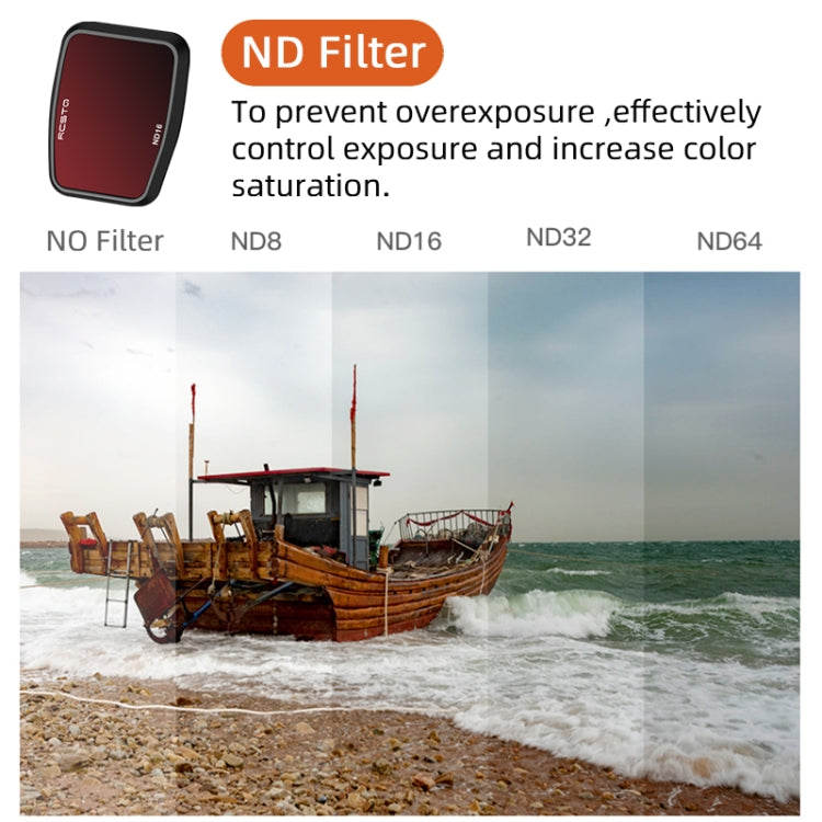 For DJI Air 3 RCSTQ Multi-Layer Coating Waterproof  Filter, Spec: UV - Lens Filter by RCSTQ | Online Shopping South Africa | PMC TechLife | Buy Now Pay Later Mobicred