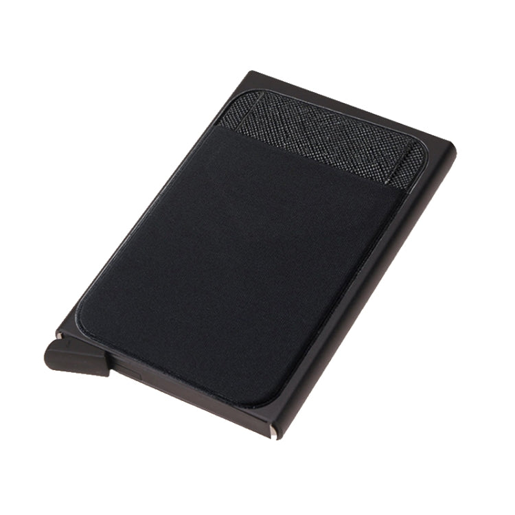 RFID Short Metal Card Case Credit Card Holder Wallet(Silver) - free shipping - PMC TechLife - Order now!