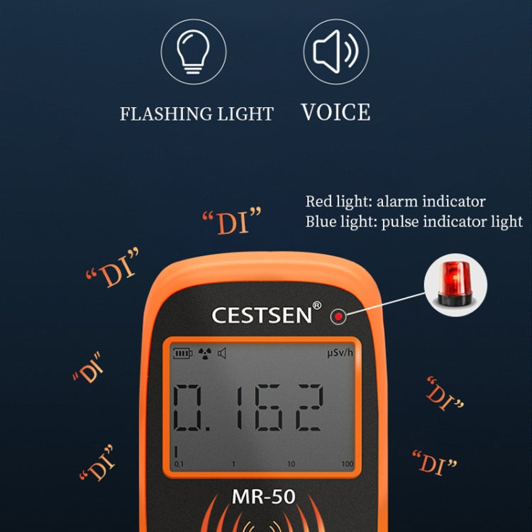 CESTSEN MR-50EXP  Nuclear Radiation Detector Radioactive Environmental Radiation ������X-Ray Detector,CN Plug - free shipping - PMC TechLife - Order now!