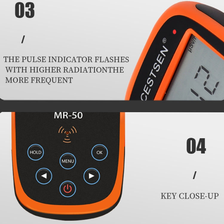 CESTSEN MR-50EXP  Nuclear Radiation Detector Radioactive Environmental Radiation ������X-Ray Detector,CN Plug - free shipping - PMC TechLife - Order now!