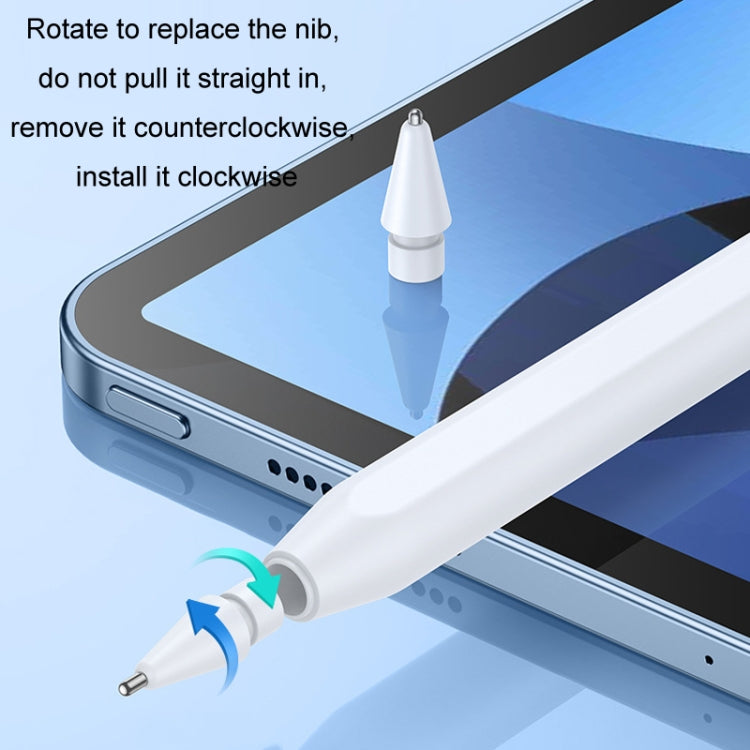 For Apple Pencil 1/2 Generation Modified Metal Wear-Resistant Paper-Like Needle Tube Nib, Color: 3.0 Reform Round Head Silver - Pencil Accessories by PMC TechLife | Online Shopping South Africa | PMC TechLife