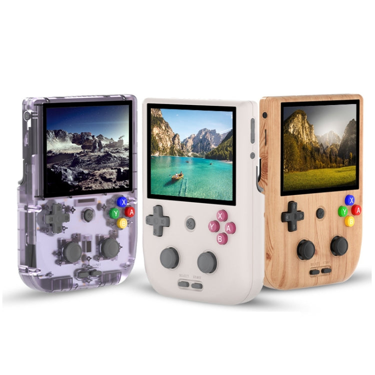 ANBERNIC RG405V 4+256G 10000 Games Handheld Game Console 4-Inch IPS Screen Android 12 System T618 64-Bit Game Player(Wood Grain) - free shipping - PMC TechLife - Order now!
