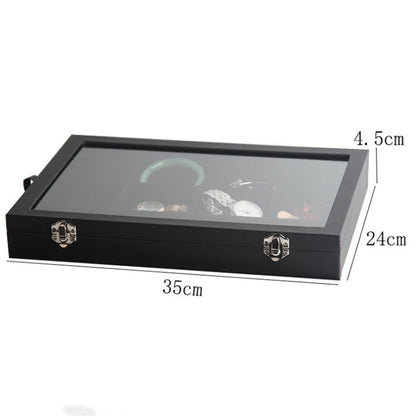 Jewelry Accessories Storage Box Jewelry Case Transparent Ring Bracelet Display Case, Color: 12 Grid Box - Jewelry Storages by PMC Jewellery | Online Shopping South Africa | PMC Jewellery