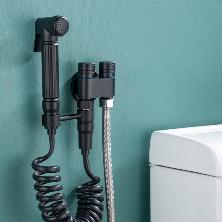 Toilet Mate Booster Flusher Toilet Cleaning Shower Set, Specification: Black Copper Model - Shower Head by PMC TechLife | Online Shopping South Africa | PMC TechLife | Buy Now Pay Later Mobicred