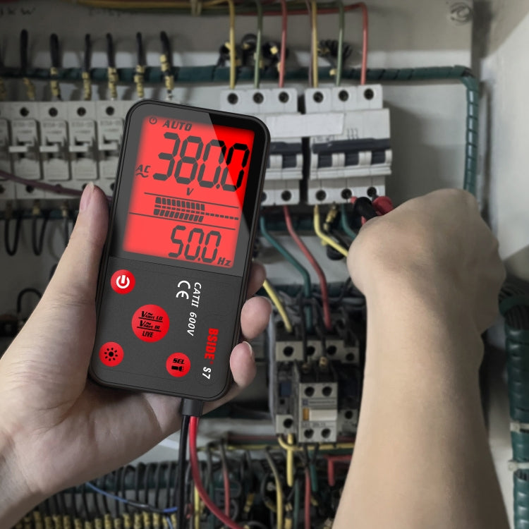 BSIDE ADMS7 Smart Thin Digital Multimeter Counts DC AC Voltmeter, Model: Standard Charging Model - free shipping - PMC TechLife - Order now!