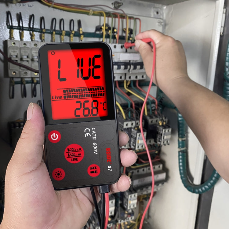 BSIDE ADMS7 Smart Thin Digital Multimeter Counts DC AC Voltmeter, Model: Standard Charging Model - free shipping - PMC TechLife - Order now!