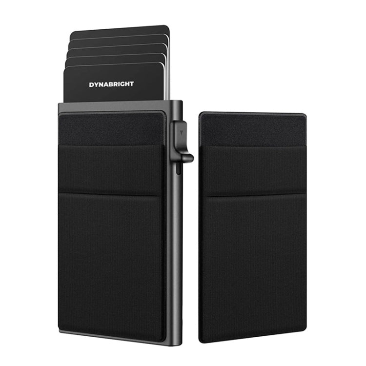 Slim Metal Wallet Pop Up Credit Card Holder RFID Blocking Men Business Card Clip(Silver) - free shipping - PMC TechLife - Order now!