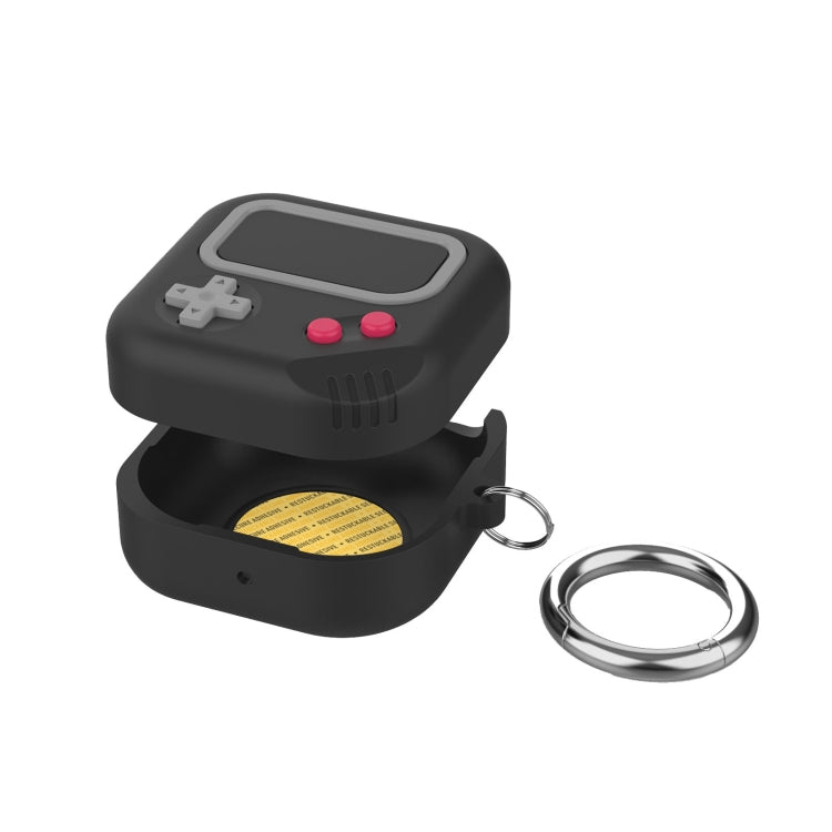 AhaStyle JY10 Bluetooth Earphone Silicone Common Protective Cover For Samsung Galaxy Buds 2 / Pro / Live / 2 Pro / FE(Black) - Samsung Earphone Case by AhaStyle | Online Shopping South Africa | PMC TechLife | Buy Now Pay Later Mobicred