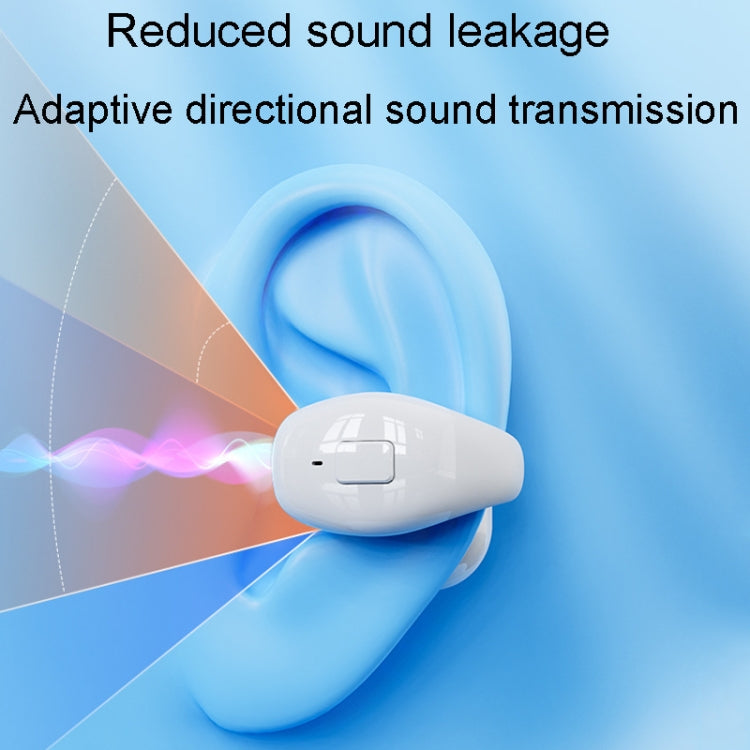 Clip-On Single Ear Bluetooth Earphone Wireless Earphone For Sports And Gaming, Packing: Box(Light Skin) - free shipping - PMC TechLife - Order now!
