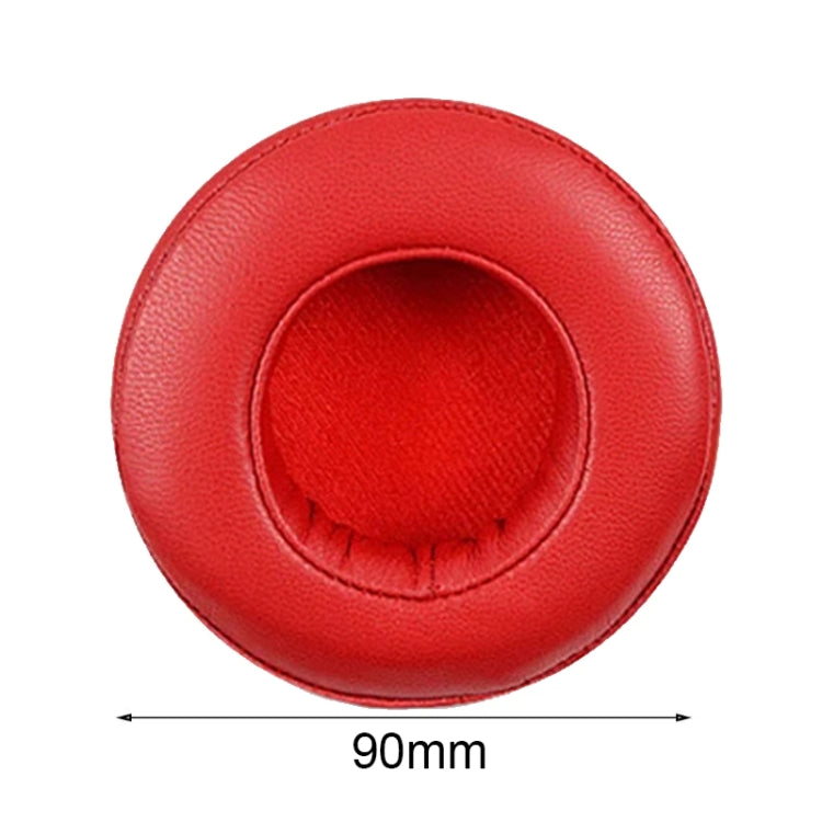 2pcs For Beats Pro Headphones Sheepskin Earmuffs Sponge Earpads(White) - Earmuff & Pad by PMC TechLife | Online Shopping South Africa | PMC TechLife | Buy Now Pay Later Mobicred
