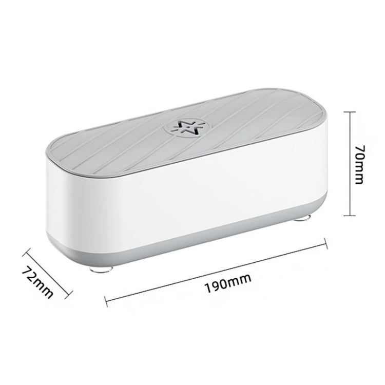 Multifunctional Ultrasonic Cleaner Jewelry Glasses Lenses Cleaning Machine, Spec: Rechargeable With Purple Light - free shipping - PMC TechLife - Order now!