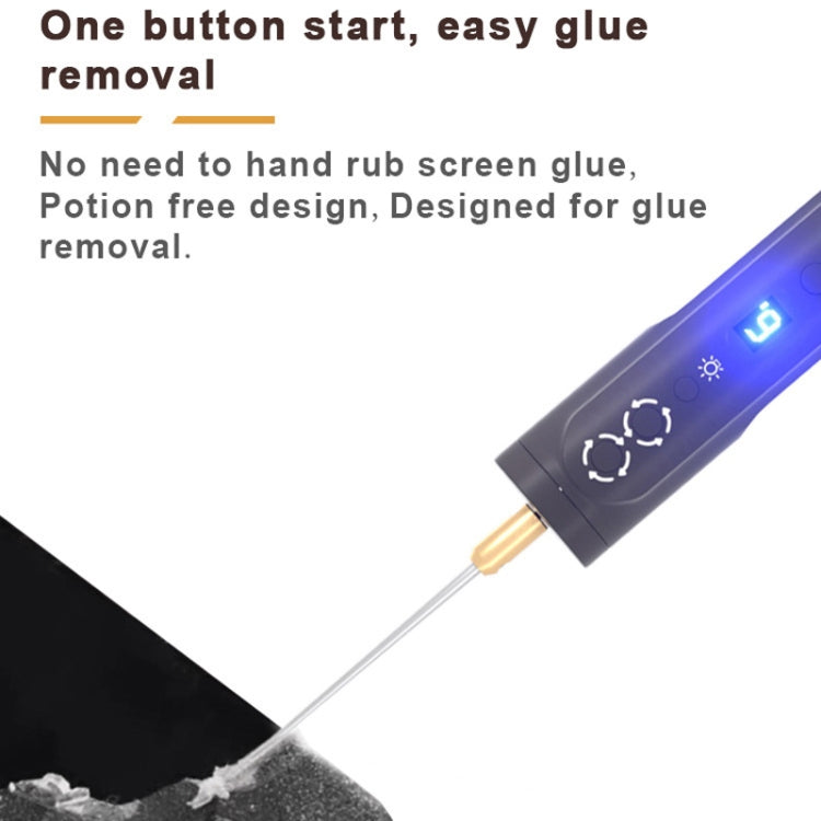 BAKU BK-R12 Electric Glue Remover Phone Repair OCA Glue Removing Tool With Light - free shipping - PMC TechLife - Order now!