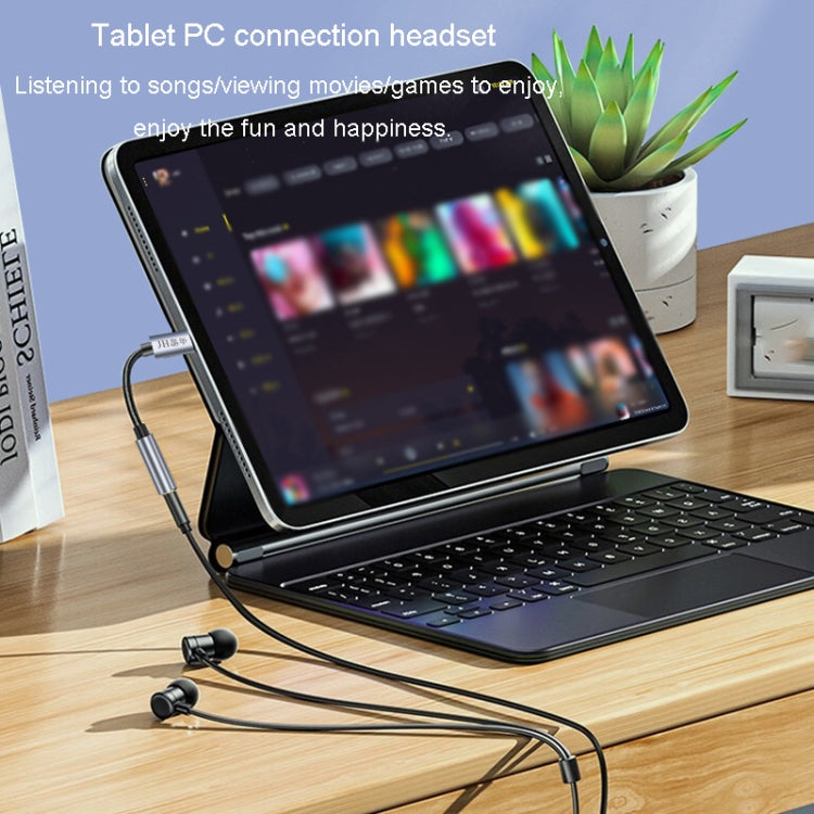 JINGHUA Type-C To 3.5mm Audio Adapter Cable Type-C Headphone Adapter Cable(Analog Model) - Type-C Adapter by JINGHUA | Online Shopping South Africa | PMC TechLife | Buy Now Pay Later Mobicred