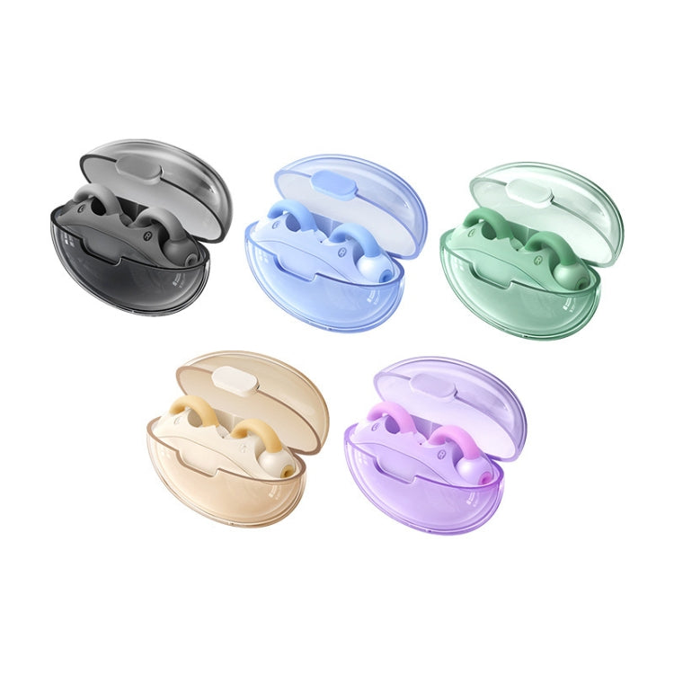 REMAX CozyBuds W15 Transparent Ear Clip Wireless Bluetooth Earphone OWS Sports Earphone(Star Black) - free shipping - PMC TechLife - Order now!