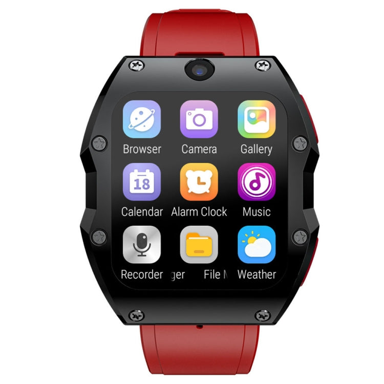 LOKMAT Appllp 3 Max 2.02-Inch Plug Card 4G Call Waterproof Sport Smart Watch With SOS(Claret) - free shipping - PMC TechLife - Order now!