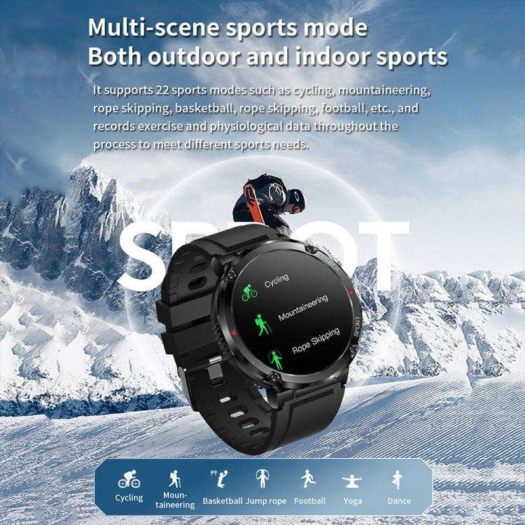 T30 1.6-inch Outdoor Sports Waterproof Smart Music Bluetooth Call Watch, Color: Dark Green - free shipping - PMC TechLife - Order now!