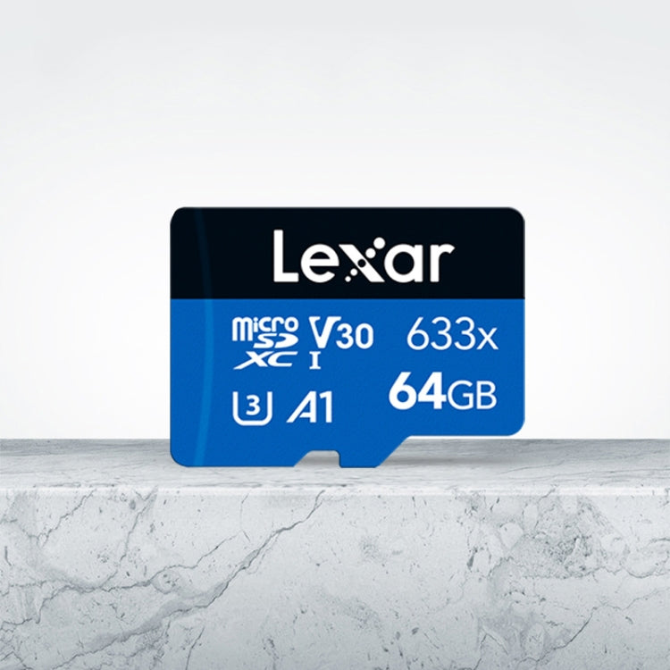 Lexar 633x 64GB High-speed Driving Recorder Dedicated Mobile Phone Memory Card DVR TF Card - Micro SD Card by Lexar | Online Shopping South Africa | PMC Jewellery