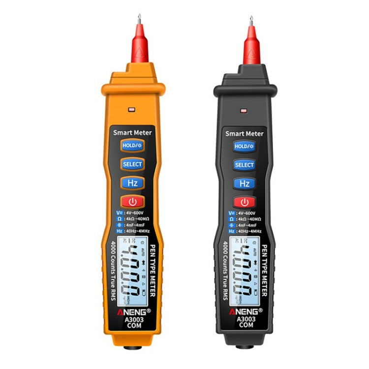 ANENG A3003 Multi-Function Pen-Type High-Precision Smart Multimeter(Orange) - free shipping - PMC TechLife - Order now!