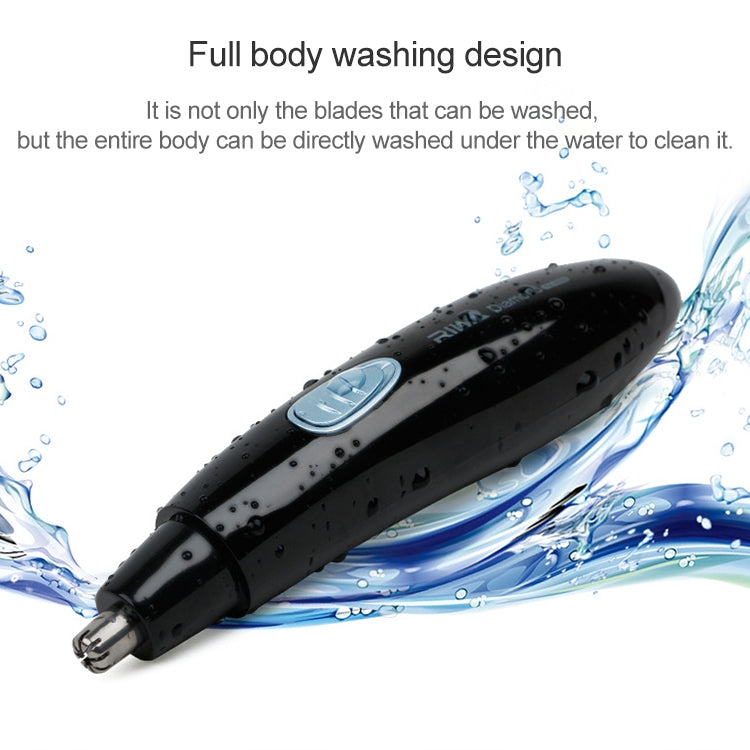 Xiaomi Youpin Riwa RA-555B Waterproof Rechargeable Eyebrow Trimming and Nose Hair Trimmer for Men - free shipping - PMC TechLife - Order now!