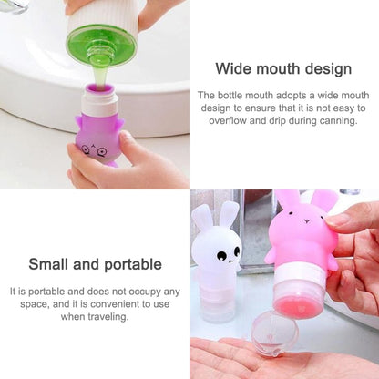 Multi-purpose Outdoor Travel Portable Bottle Squeeze Bottle Silicone Little Empty Bottle, Capacity:75ml(White) - Cosmetics bottle by PMC Jewellery | Online Shopping South Africa | PMC Jewellery