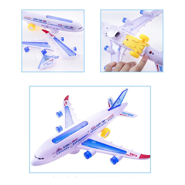 Model Airplane Toys Electric Flash Music Plane Kids Toy DIY Aircraft Gift - free shipping - PMC TechLife - Order now!