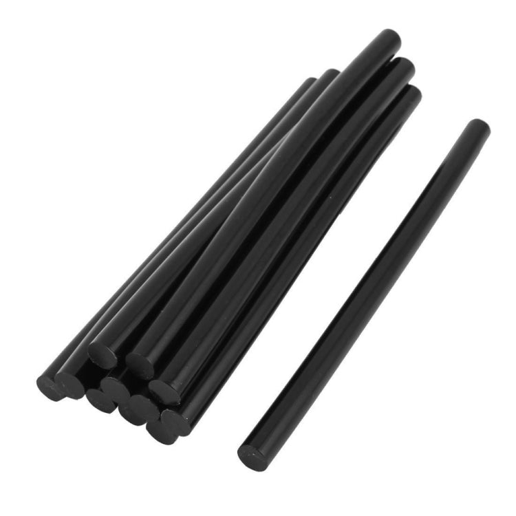 10 PCS 11mm Dia Soldering Iron Black Hot Melt Glue Sticks, Length:  270mm - Tape & Solid glue by PMC Jewellery | Online Shopping South Africa | PMC Jewellery