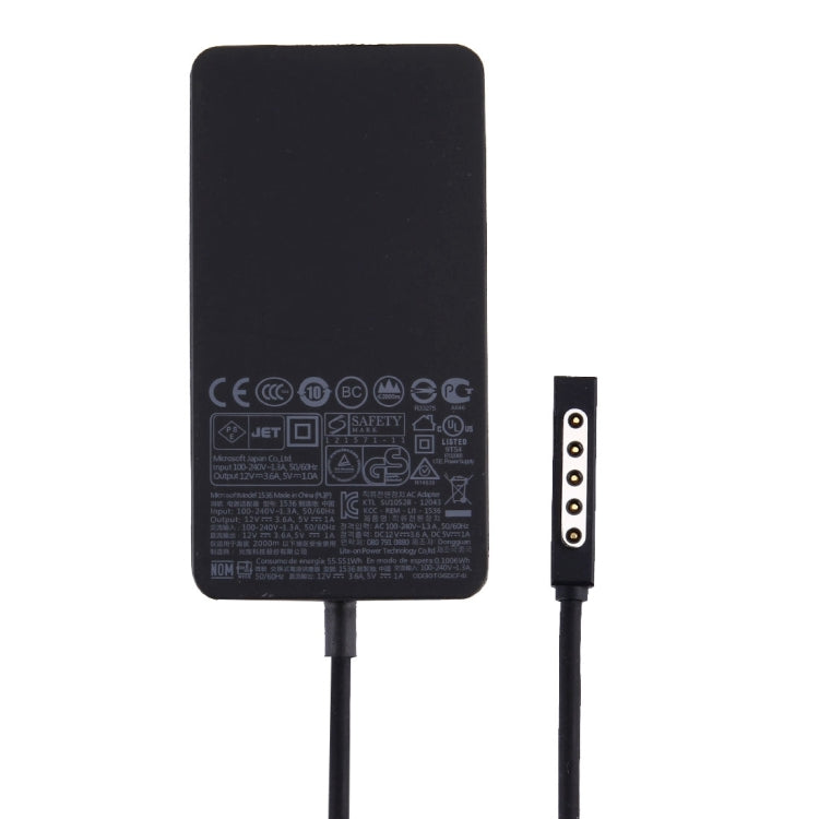 1536 48W 12V 3.6A Original AC Adapter Power Supply for Microsoft Surface Pro 2 / 1, US Plug - For Microsoft by PMC Jewellery | Online Shopping South Africa | PMC Jewellery