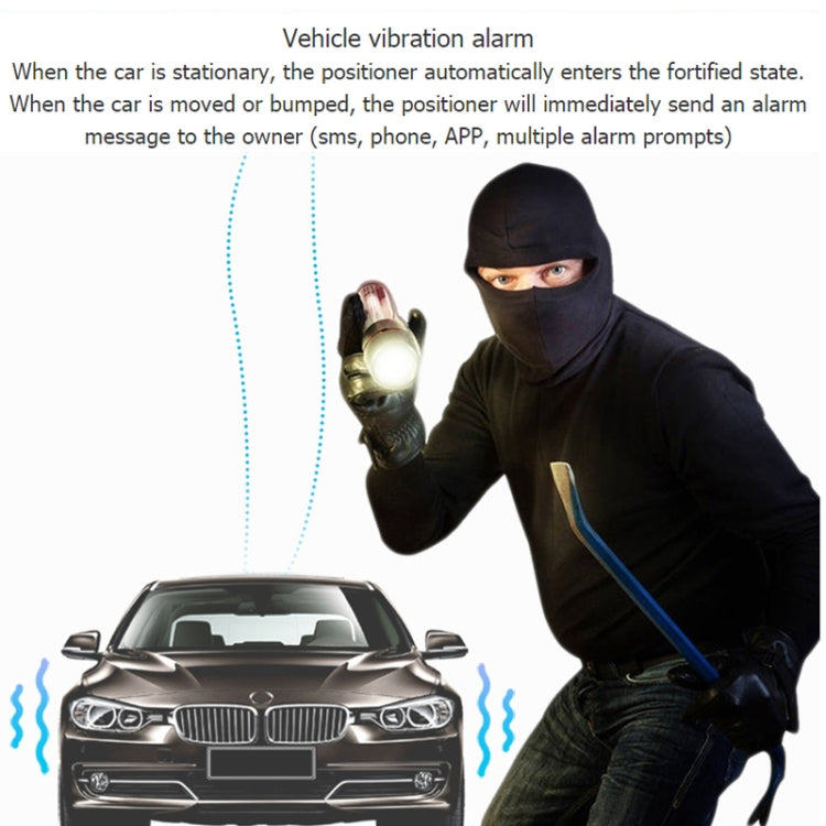 CJ720 Vehicle 5 Pin GPS Real Time Tracking Tracker Mini Anti-theft Device 2G - Car Tracker by PMC TechLife | Online Shopping South Africa | PMC TechLife