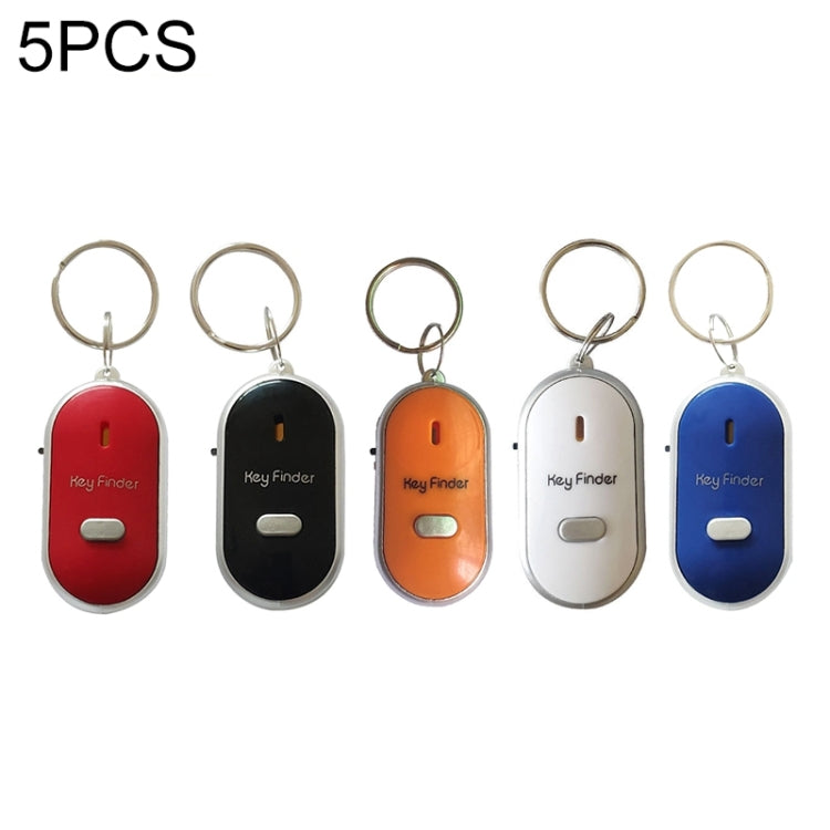 5 PCS ZG808 LED Key Finder Voice Control Anti-lost Device, Random Color Delivery - Personal Tracker by PMC Jewellery | Online Shopping South Africa | PMC Jewellery