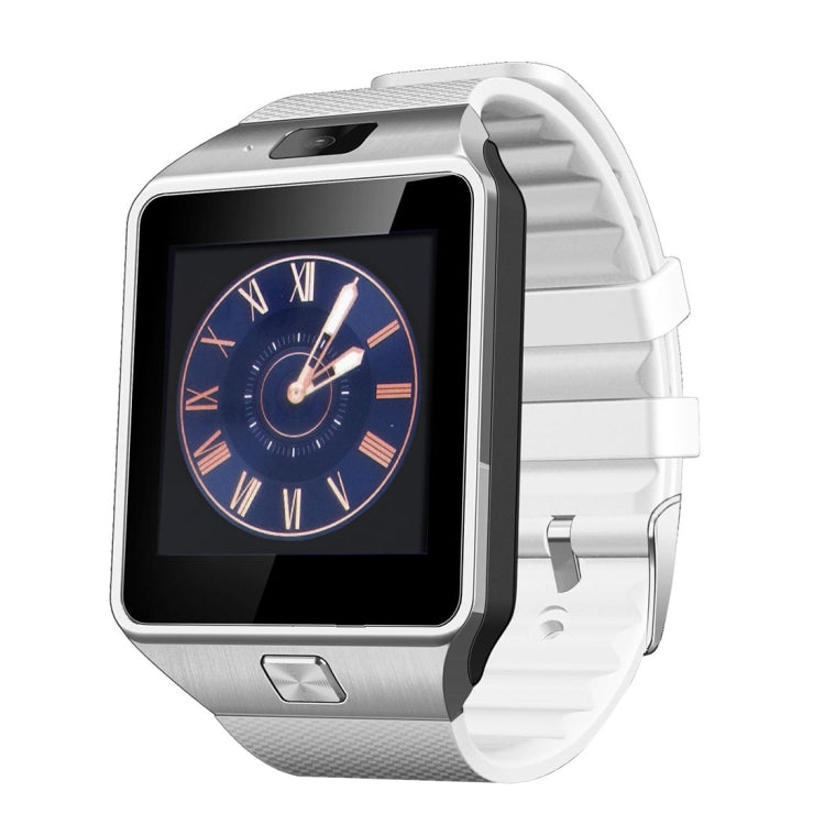 DZ09 1.56 inch Screen Bluetooth 3.0 Android 4.1 OS Above Smart Watch Phone with Bluetooth Call & Call Reminder & Sleep Monitor & Pedometer & Sedentary Reminder & Calendar & SMS & Audio and Video Player & Anti-loss Function(White) - Smart Watches by PMC TechLife | Online Shopping South Africa | PMC TechLife | Buy Now Pay Later Mobicred