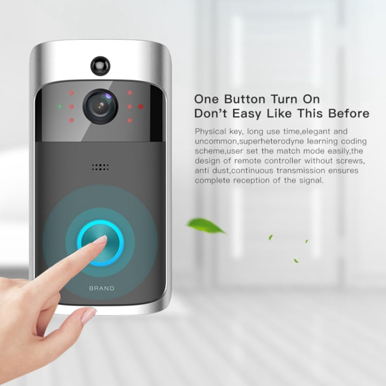 M3 720P Smart WIFI Ultra Low Power Video Visual Doorbell,Support Mobile Phone Remote Monitoring & Night Vision(Black) - free shipping - PMC TechLife - Order now!