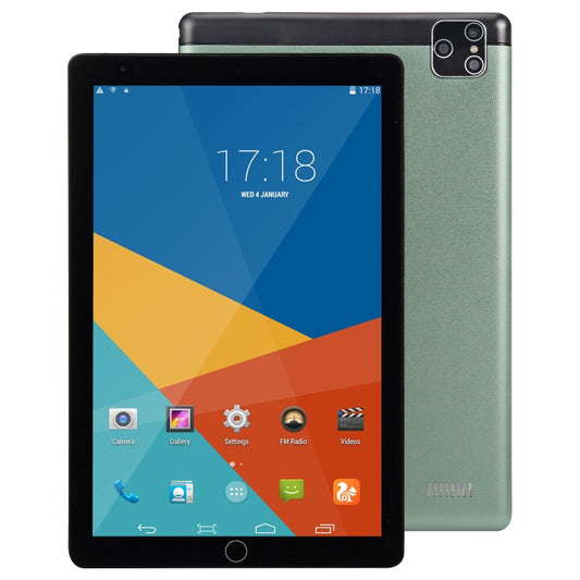 BDF P8 3G Phone Call Tablet PC, 8 inch, 2GB+32GB, Android 9.0, MTK8321 Octa Core Cortex-A7, Support Dual SIM & Bluetooth & WiFi & GPS, EU Plug(Green) - BDF by BDF | Online Shopping South Africa | PMC Jewellery