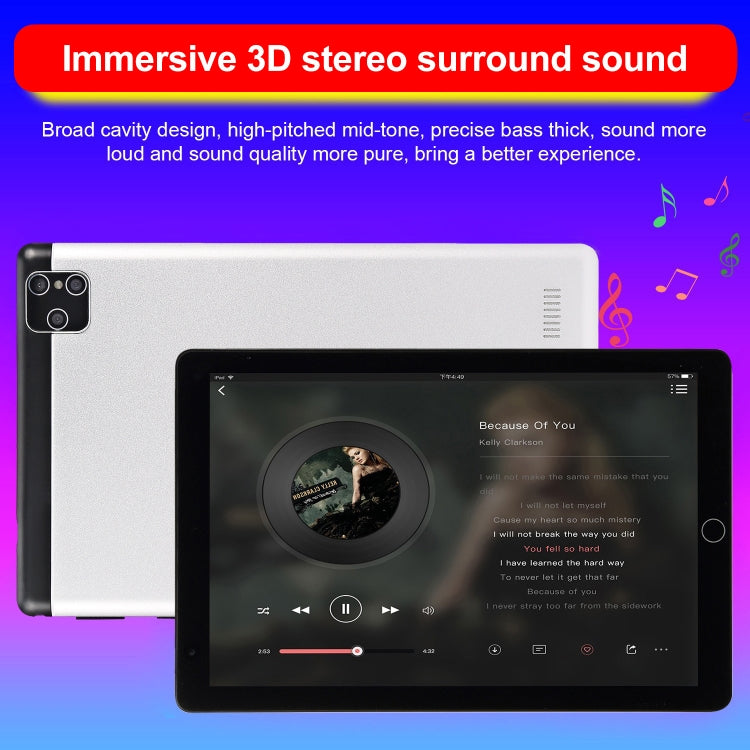 BDF P8 3G Phone Call Tablet PC, 8 inch, 2GB+32GB, Android 9.0, MTK8321 Octa Core Cortex-A7, Support Dual SIM & Bluetooth & WiFi & GPS, EU Plug(Silver) - free shipping - PMC TechLife - Order now!