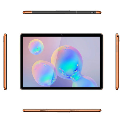 BDF H1 3G Phone Call Tablet PC, 10.1 inch, 2GB+32GB, Android 9.0, MTK8321 Octa Core Cortex-A7, Support Dual SIM & Bluetooth & WiFi & GPS, EU Plug(Orange) - BDF by BDF | Online Shopping South Africa | PMC Jewellery