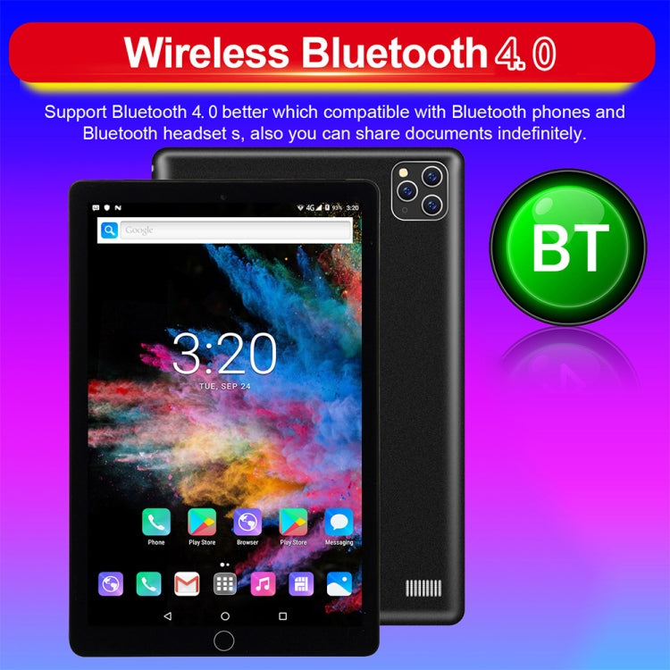 BDF A10 3G Phone Call Tablet PC, 10 inch, 2GB+32GB, Android 9.0, MTK8321 Octa Core Cortex-A7, Support Dual SIM & Bluetooth & WiFi & GPS, EU Plug(Green) - BDF by BDF | Online Shopping South Africa | PMC Jewellery