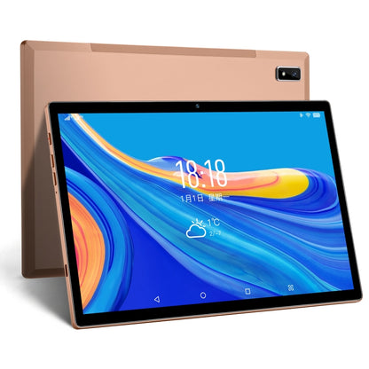 4G Phone Call, Tablet PC, 10.1 inch, 3GB+64GB, Android 7.0 MTK6797 X20 Deca Core 2.1GHz, Dual SIM, Support GPS, OTG, WiFi, Bluetooth, Support Google Play(Gold) - 10.1 inch by PMC Jewellery | Online Shopping South Africa | PMC Jewellery