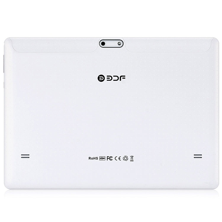 BDF K107 3G Phone Call Tablet PC, 10 inch, 2GB+32GB, Android 9.0, MTK8321 Octa Core, Support Dual SIM & Bluetooth & WiFi & GPS, EU Plug(White) - BDF by BDF | Online Shopping South Africa | PMC Jewellery
