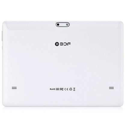 BDF K107 3G Phone Call Tablet PC, 10 inch, 2GB+32GB, Android 9.0, MTK8321 Octa Core, Support Dual SIM & Bluetooth & WiFi & GPS, EU Plug(White) - BDF by BDF | Online Shopping South Africa | PMC Jewellery